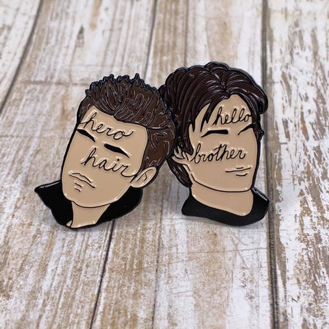 The Salvatore Brothers | Enamel Pin Set