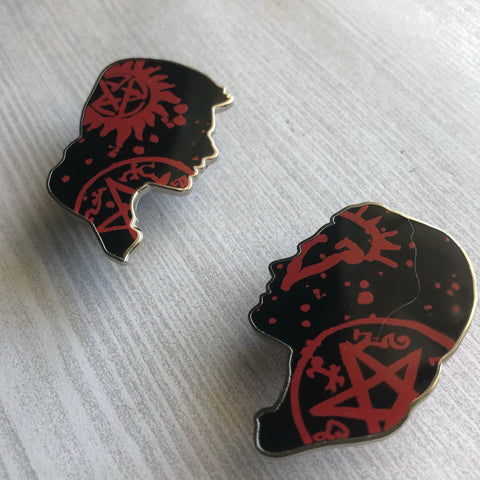 The Winchester Brothers | Enamel Pin Set